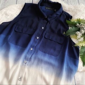 🎉3/$10🎉INC💎Ombré Sleeveless Top